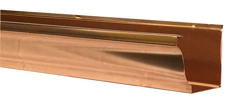 Spectra gutter system copper gutter