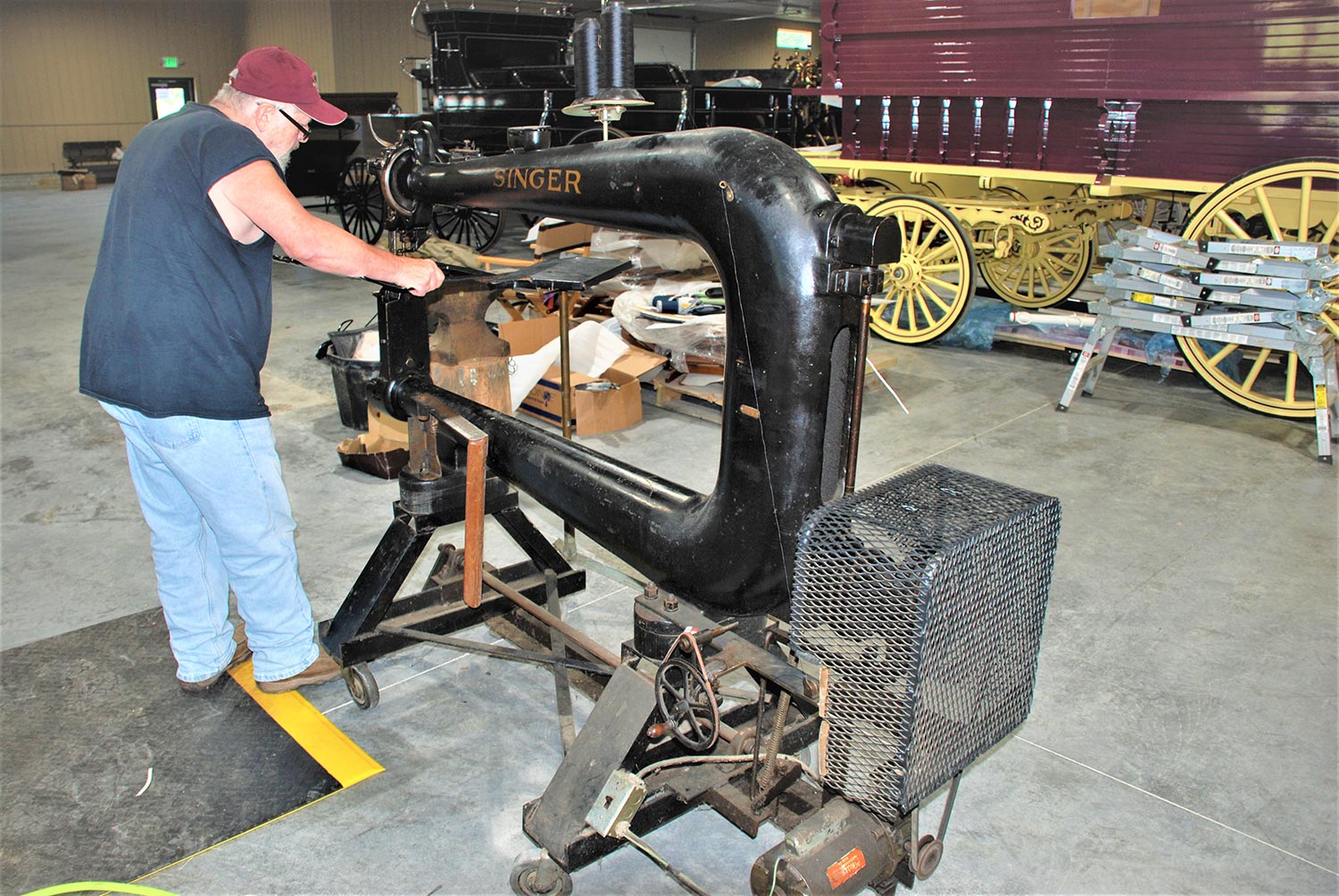 Weaver Wagons Custom Upholstery