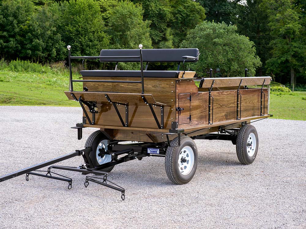Draft Horse Wagon