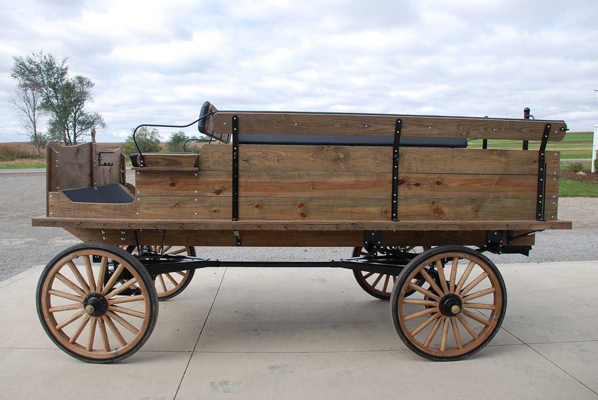 Draft Horse Wagon