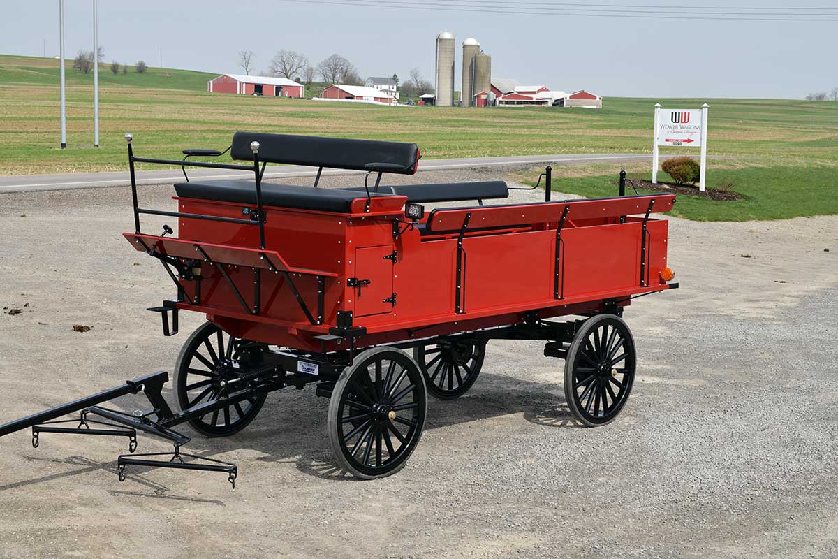 Draft Horse Wagon