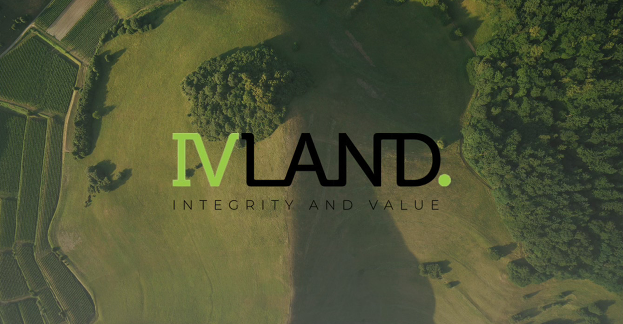 Text graphic showing ‘IVland – integrity and value’ created by 5rv Digital as an seo specialist for property websites.