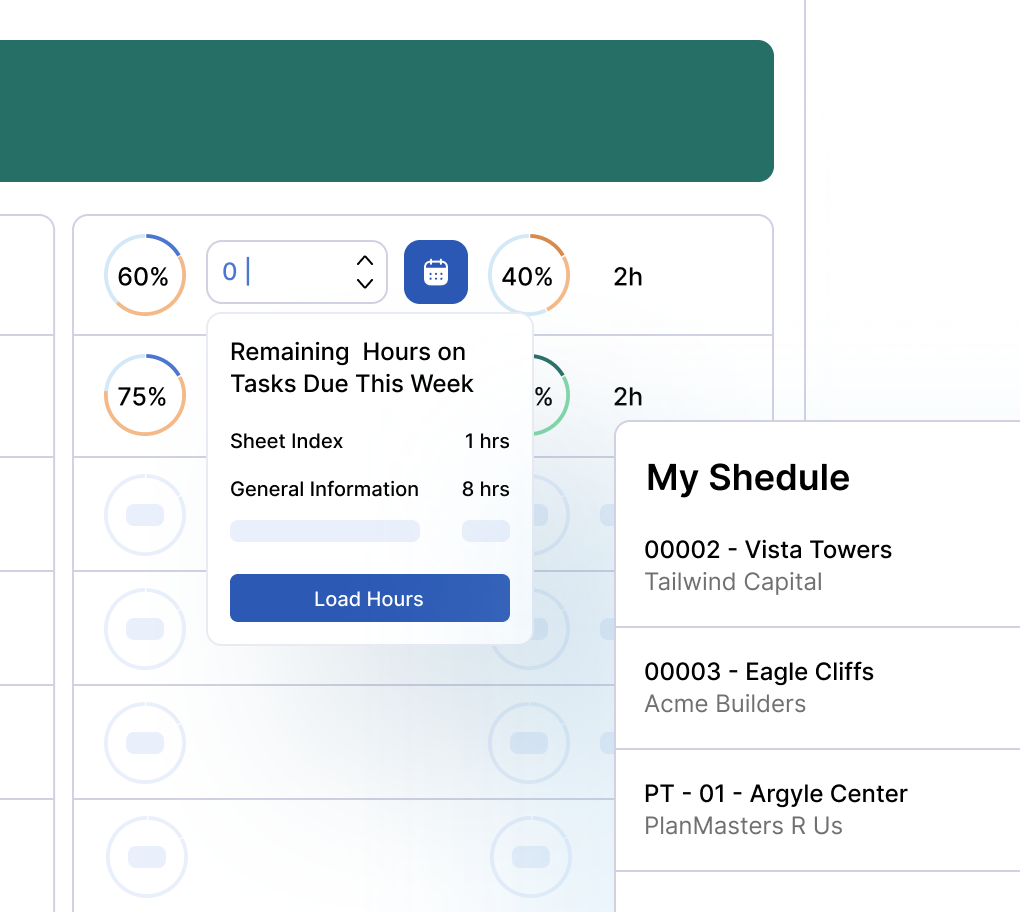A Factor scheduling dashboard.