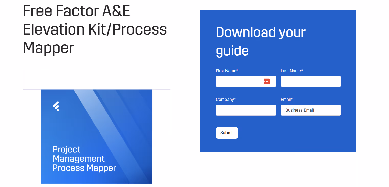 Factor AE Project Elevation Kit, process mapper download