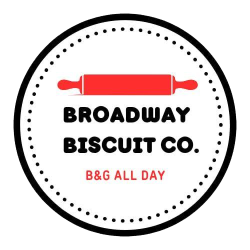 Broadway Biscuit Co. logo.
