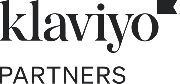 Partenaires Klaviyo, logo texte simple en noir.