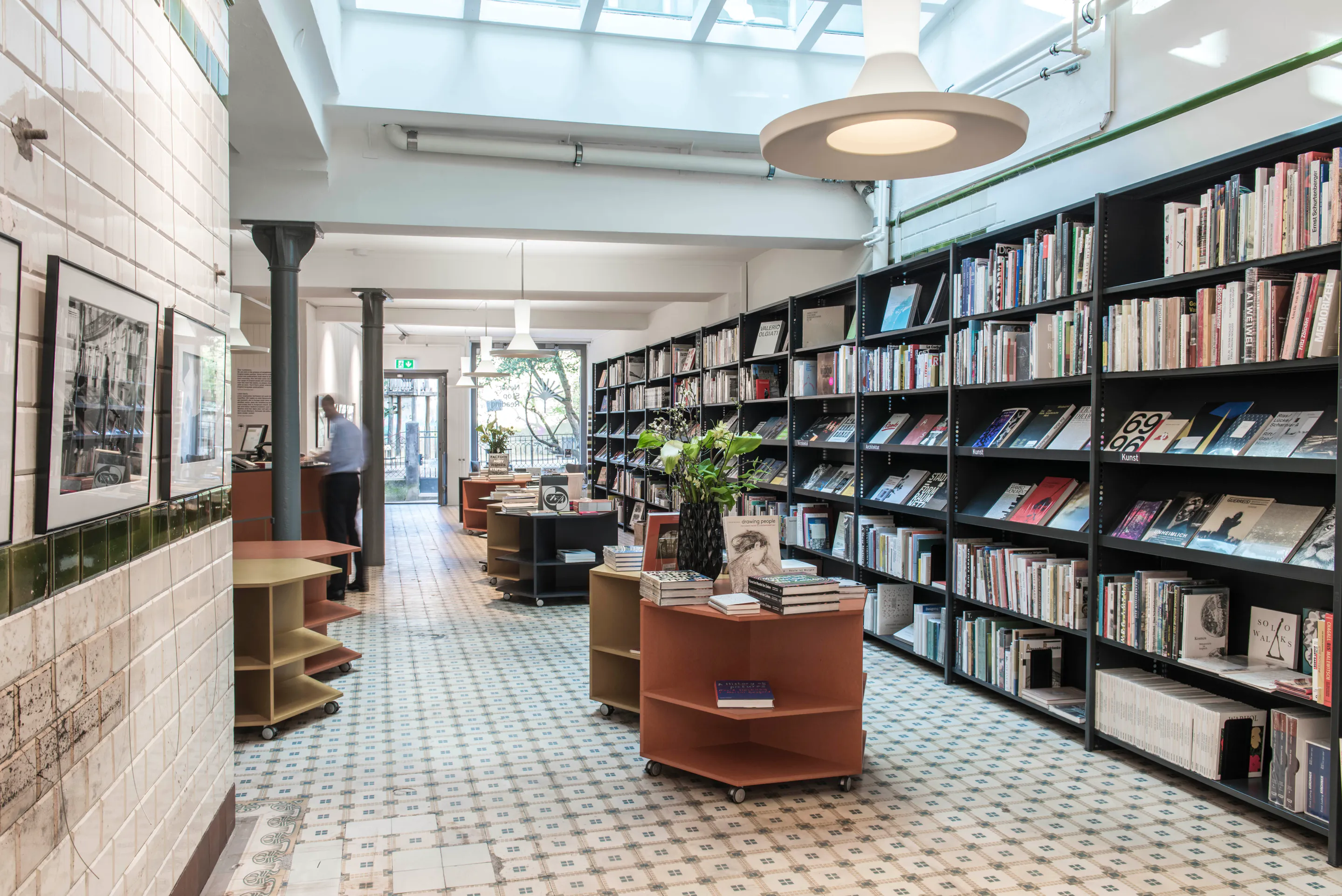 Ein schön eingerichteter Bücherladen