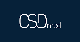 Logo de CSDmed, especialista en productos sanitarios, cliente de Oliverlist en prospección B2B