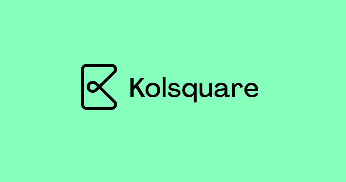 Logo de Kolsquare, plateforme d'influence marketing, client d'Oliverlist en prospection B2B