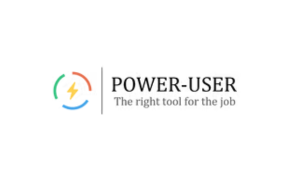 Logo of Power-user, a productivity software publisher and Oliverlist B2B prospecting client