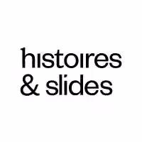 Logo d'Histoires et Slides, agence de présentations, client d'Oliverlist en prospection B2B