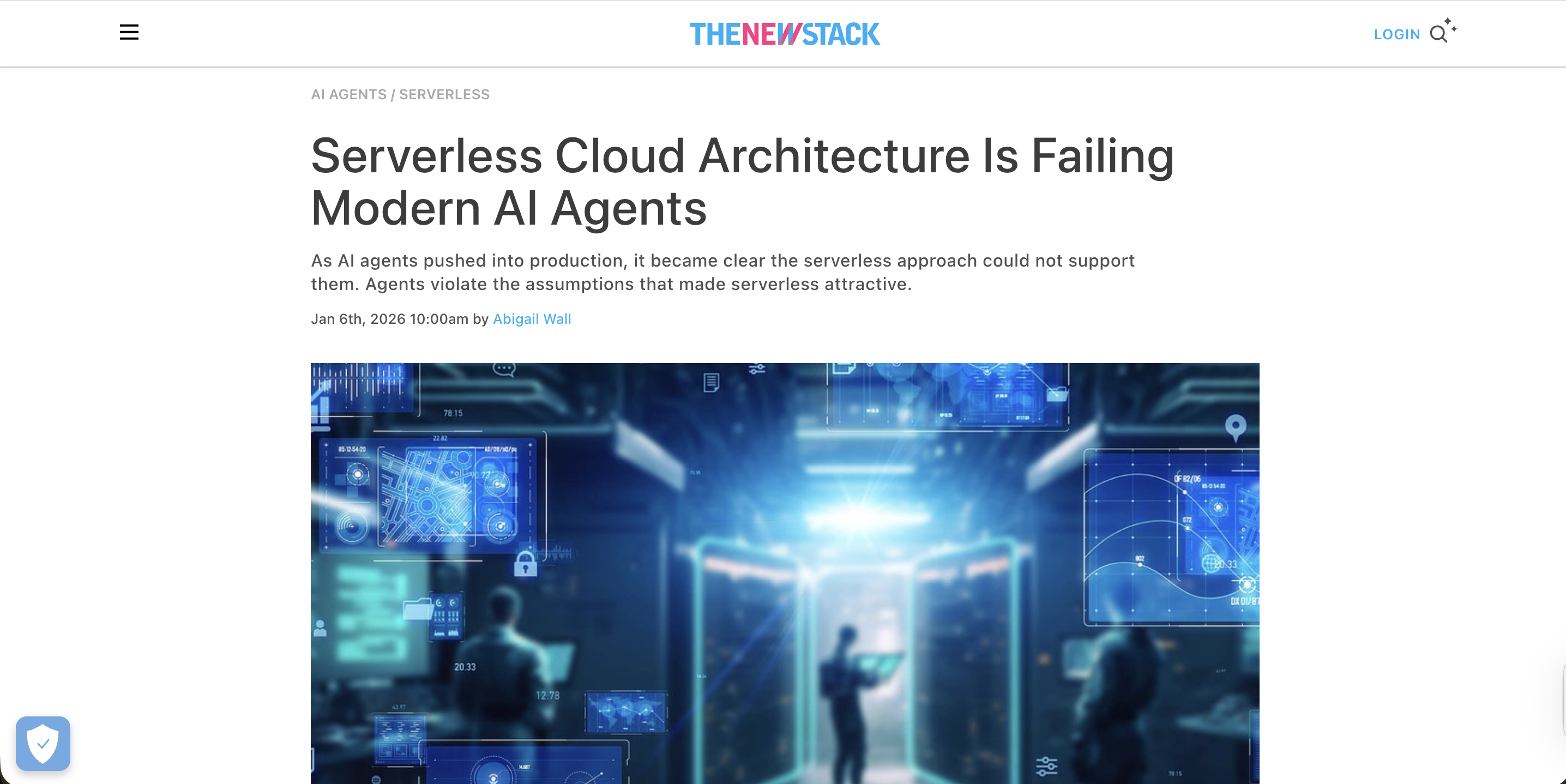 Serverless Cloud Architecture Is Failing Modern AI Agents