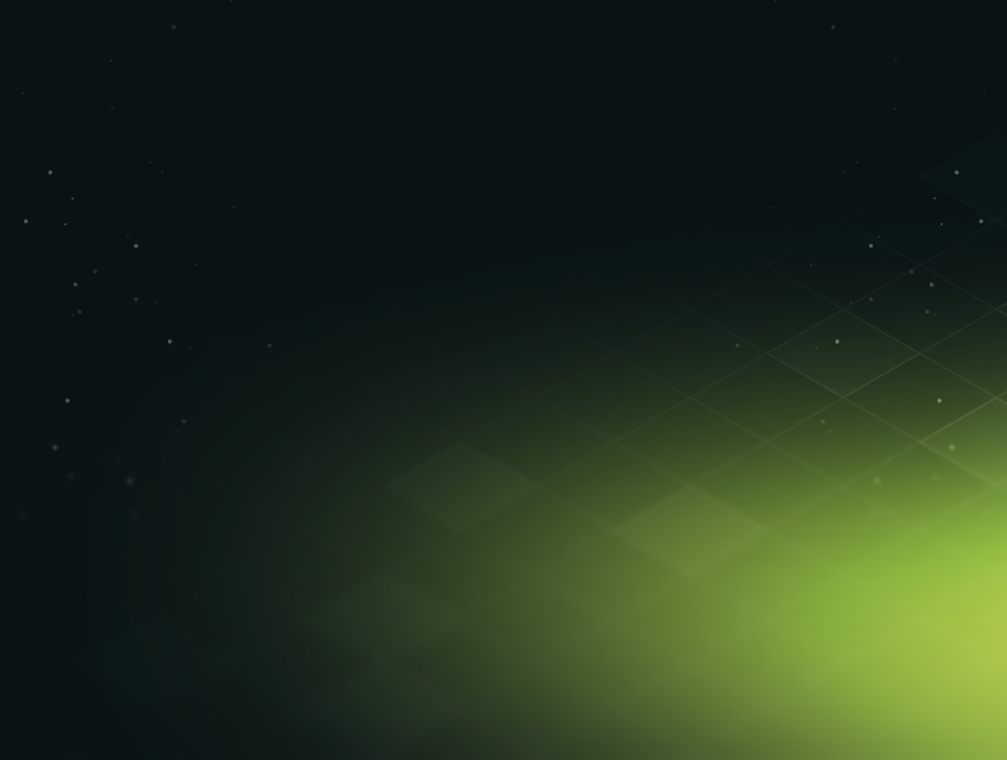 Green light and grid of the progress.