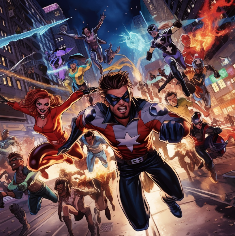  The Talent League zooming through the city 