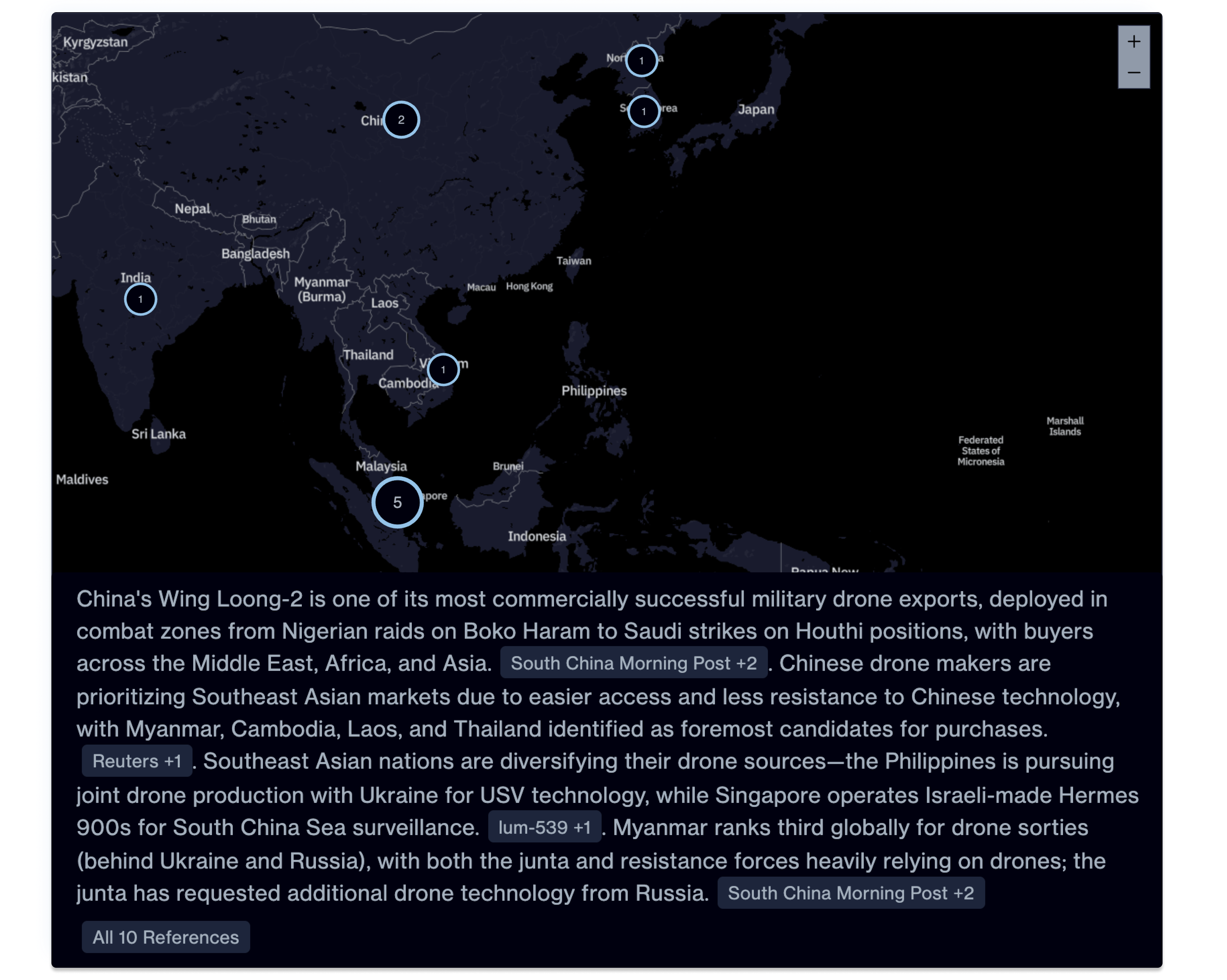 Product image of the network diagram