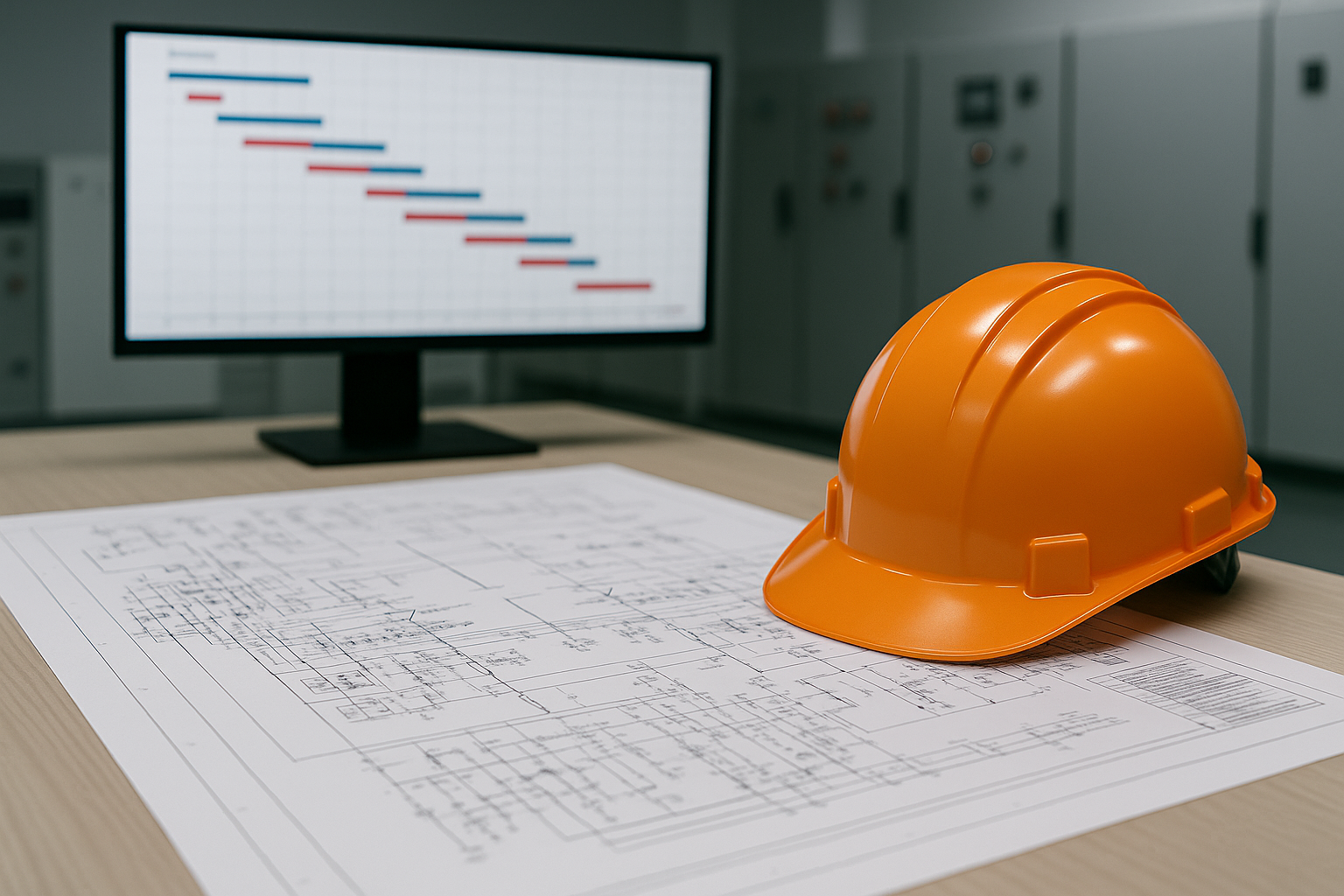 [background image] image of truck depot