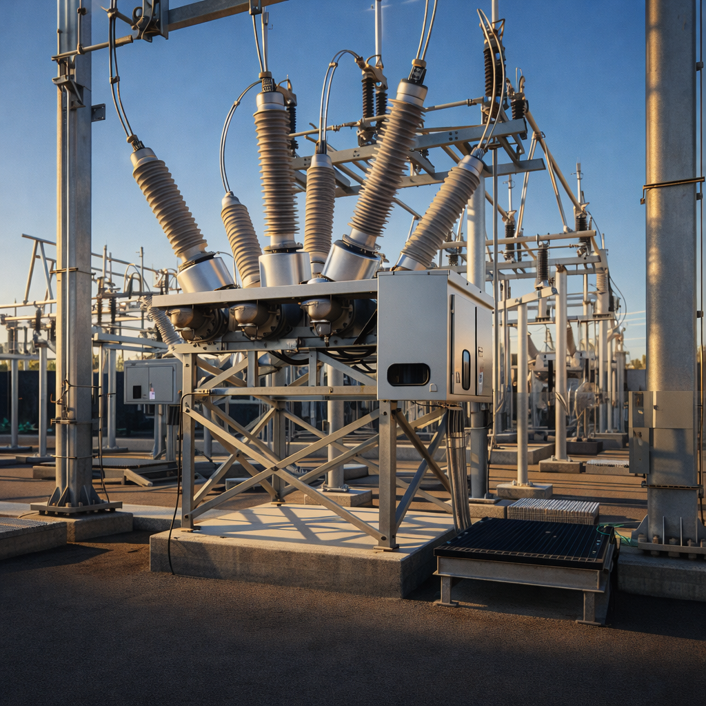 image of factory equipment (for a manufacturing plant)