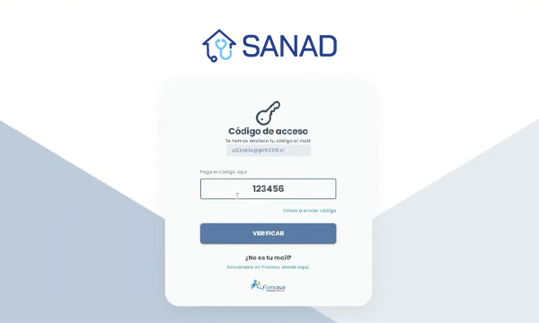 Paso 5: Código seguridad