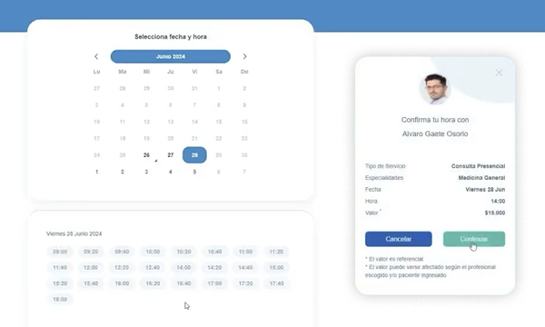 Paso 1: Elige tu hora