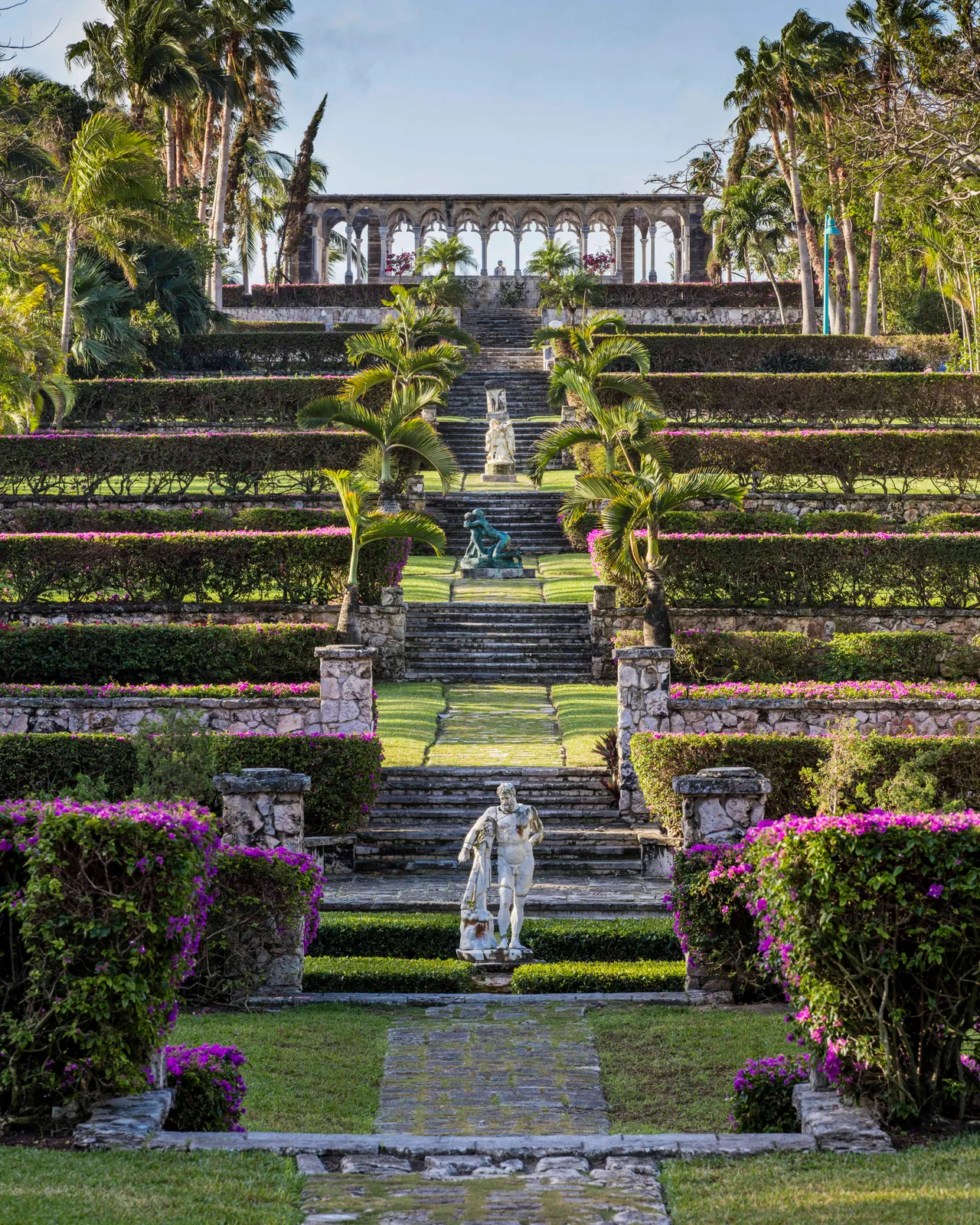 Bahamas stairs on a food tour in Nassau