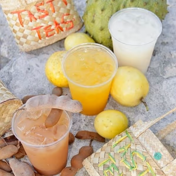 food on a table next to a cup of coffee