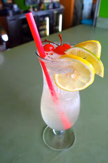 a glass of orange juice