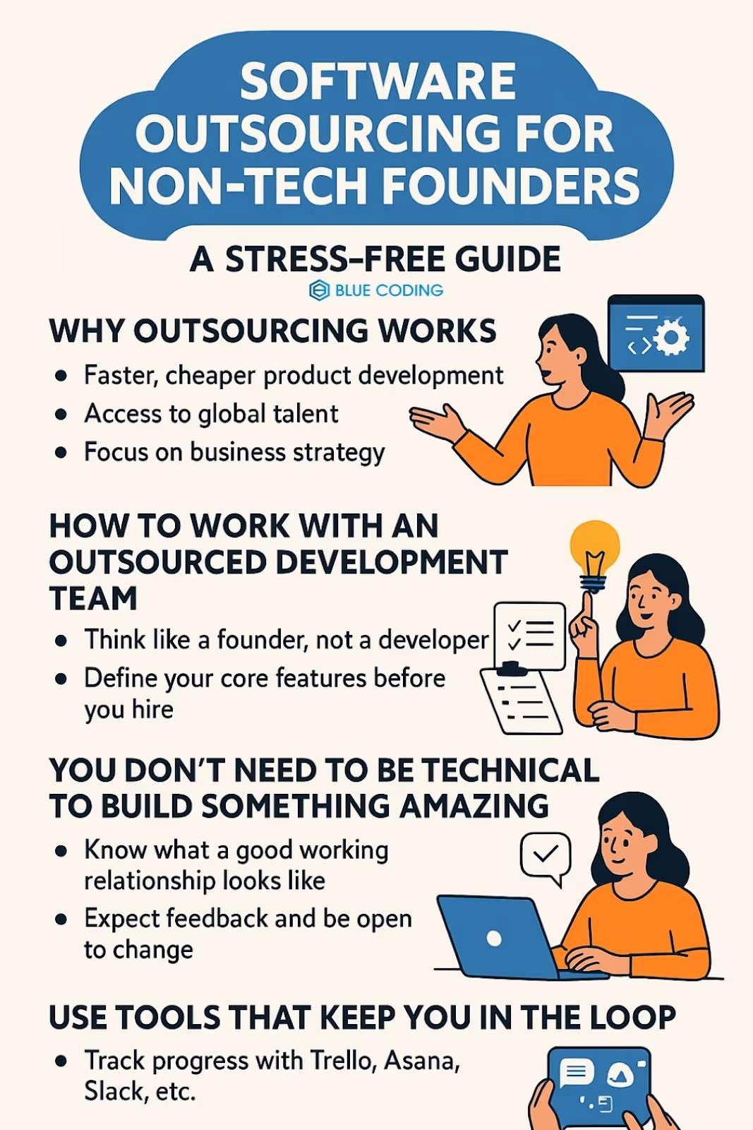 Software outsourcing for non-tech founders