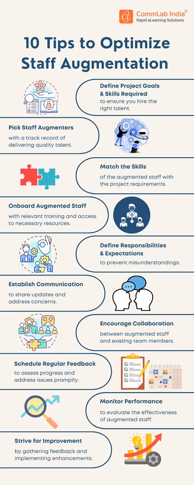 10 tips to optimize staff augmentation