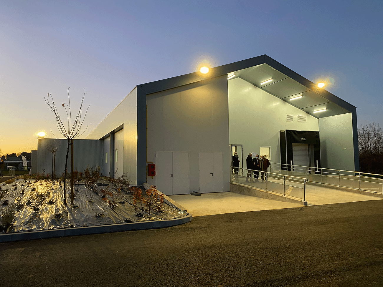 Construction d'un pôle de transformation et de produits locaux