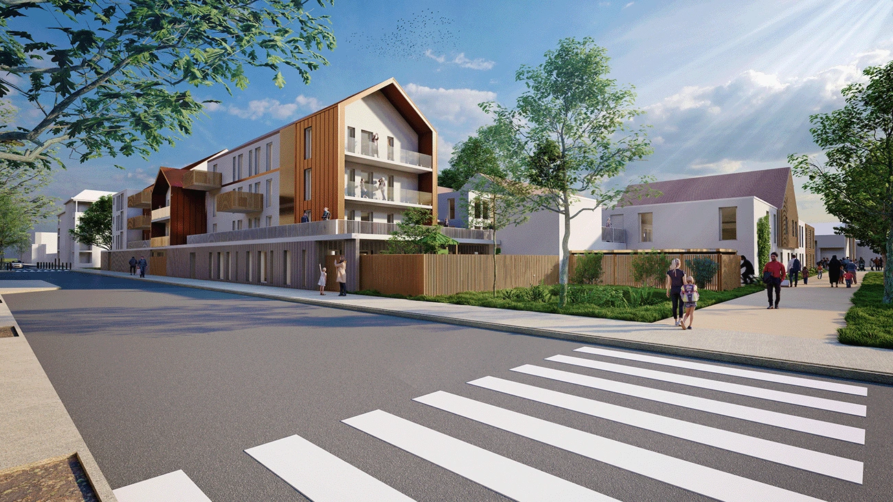 Construction de 89 logements collectifs et d'une crèche