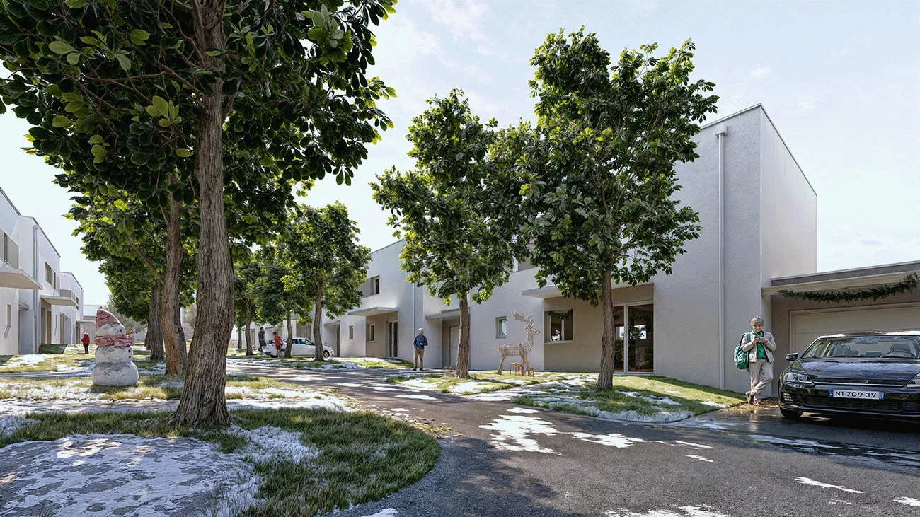 Construction de 12 maisons individuelles