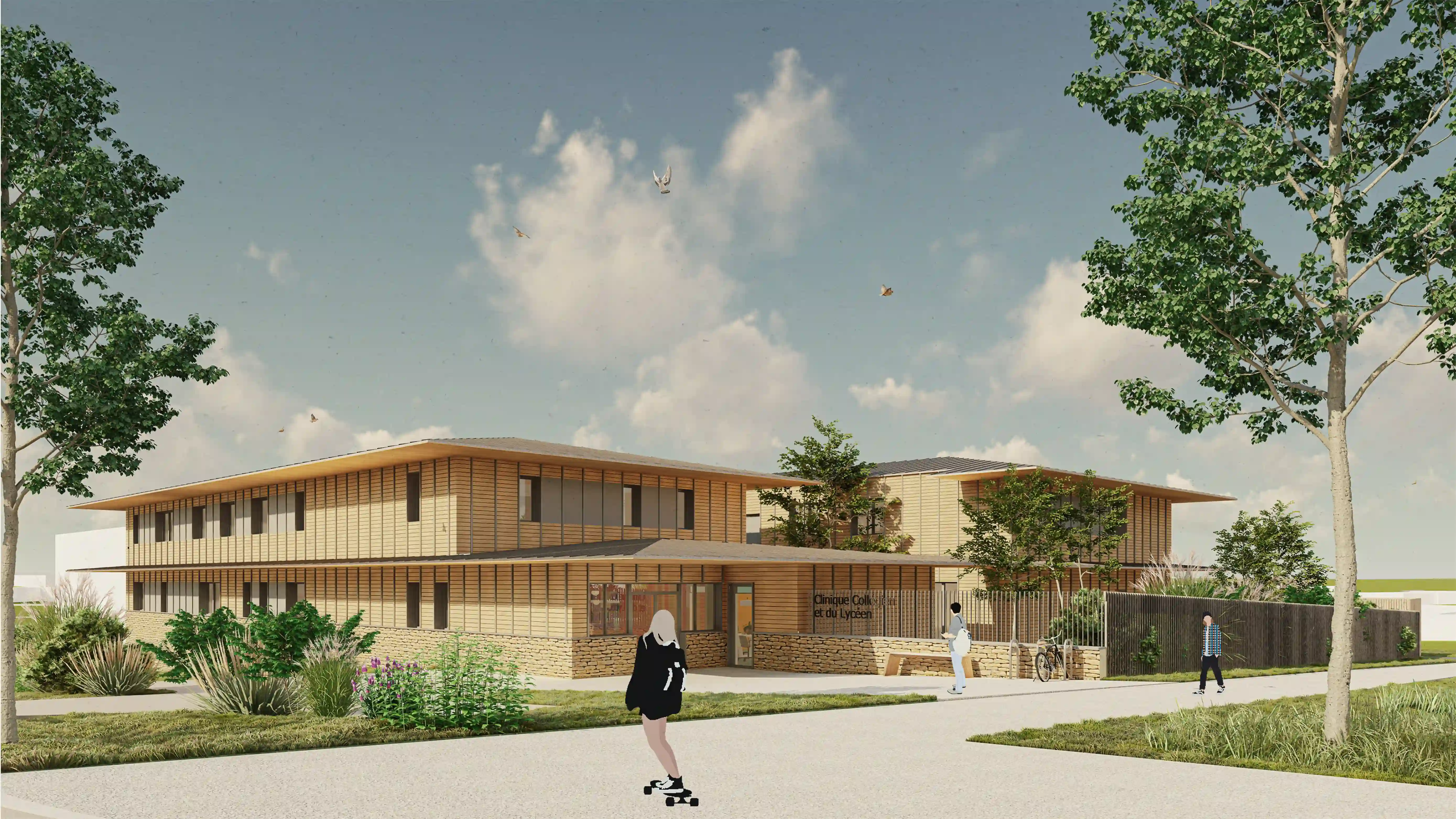 Construction d'une clinique du collégien et du lycéen