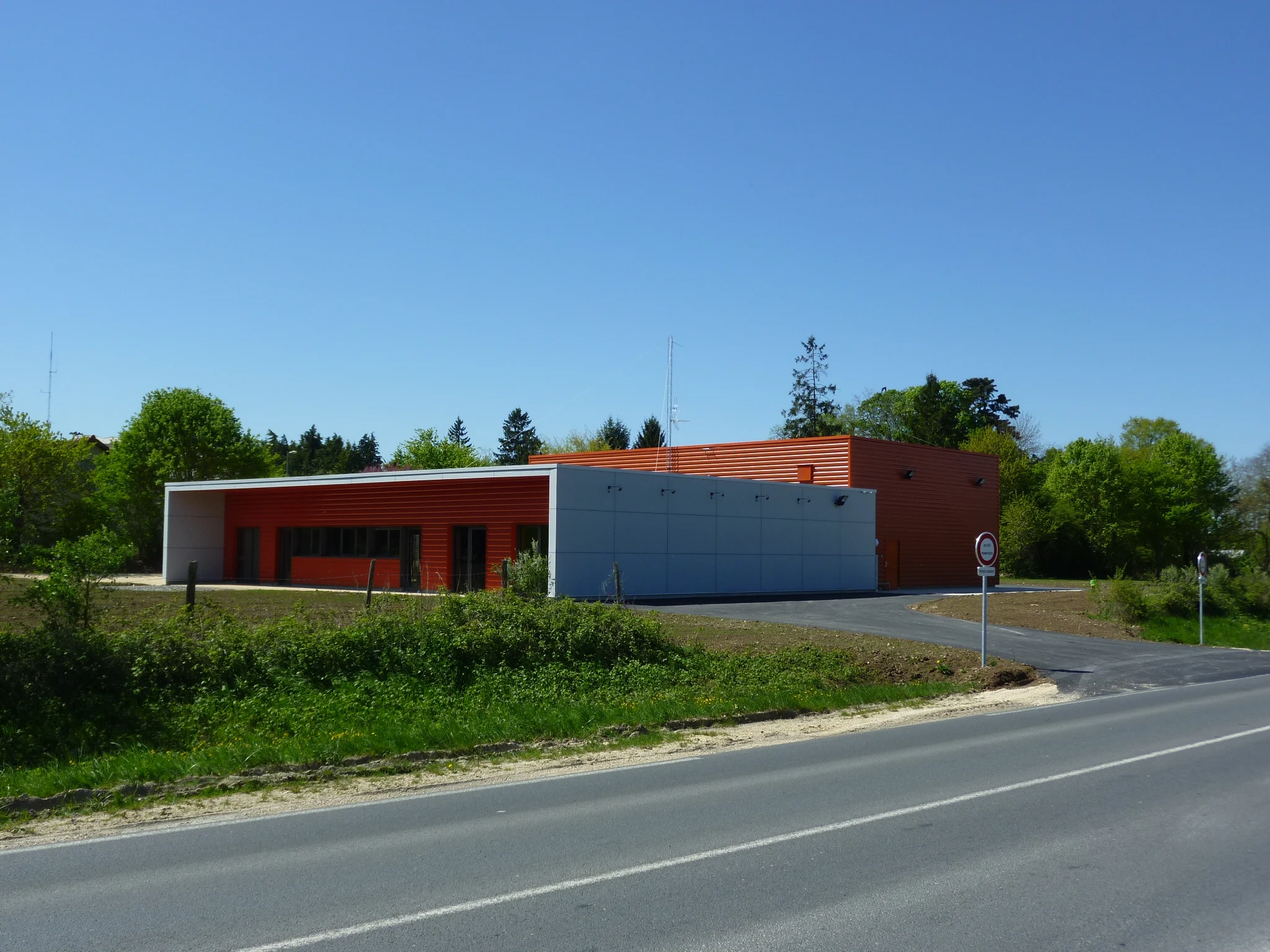 Construction d'un centre d'incendie et de secours