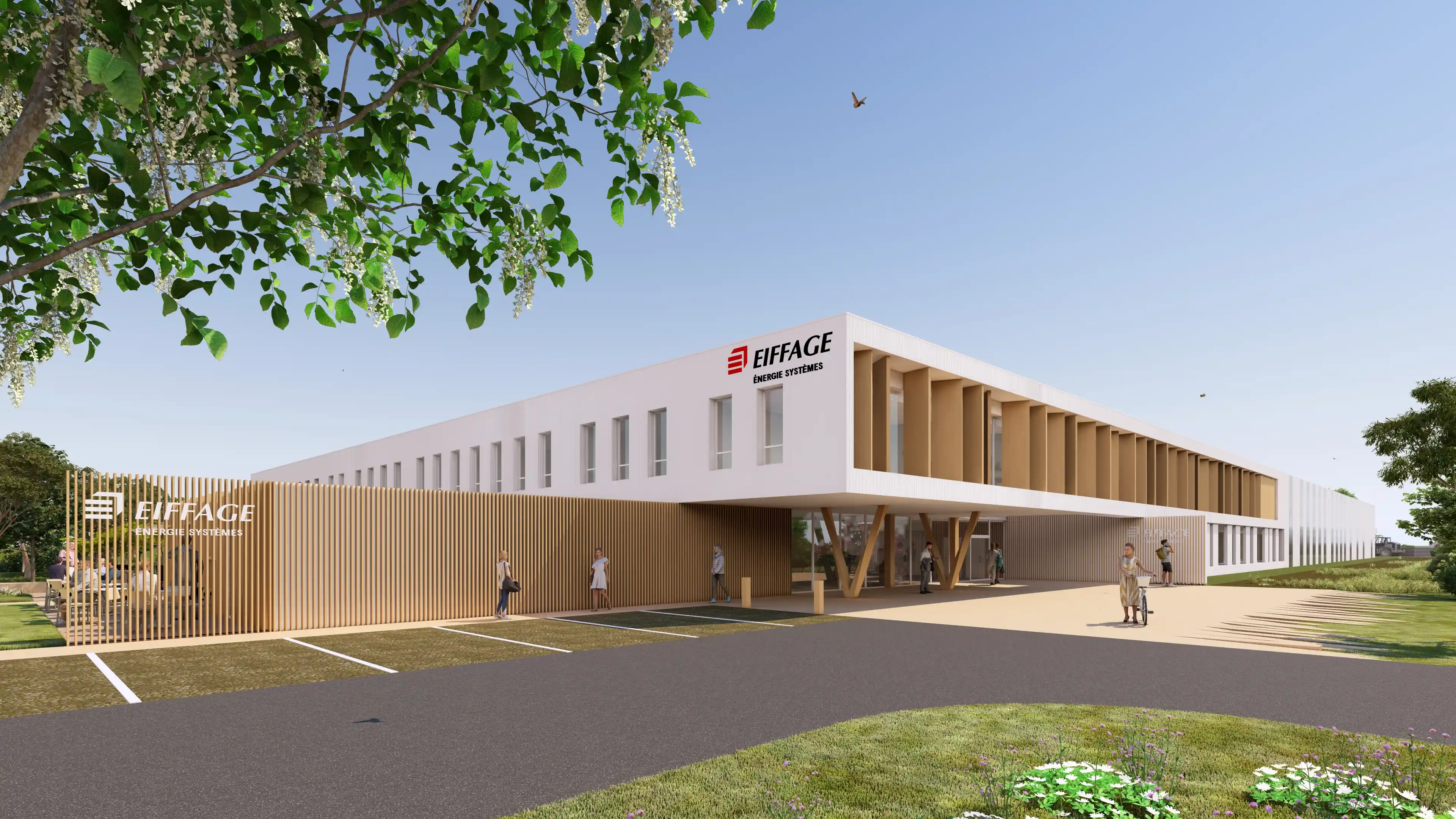 Construction du siège social Eiffage Energie