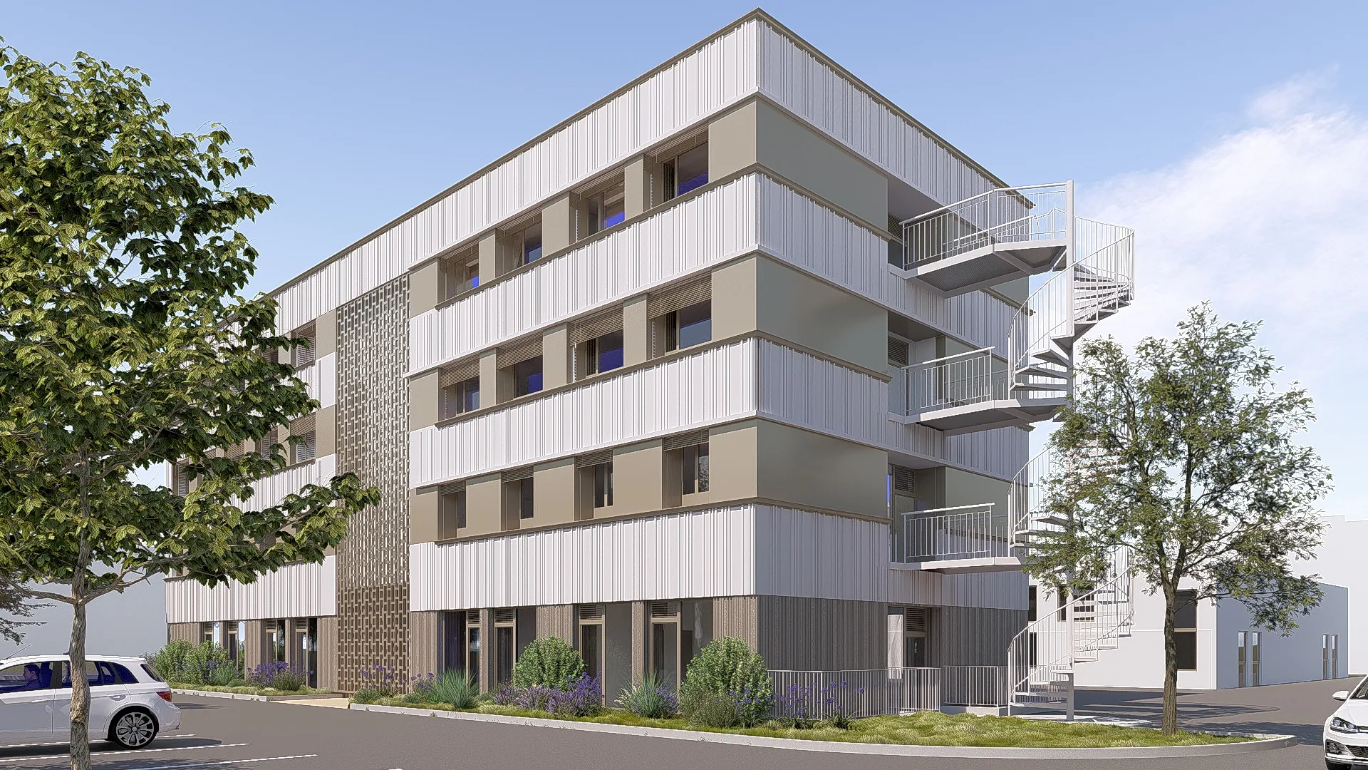 Rénovation énergétique et réaménagement intérieur du bâtiment B de Sorégies