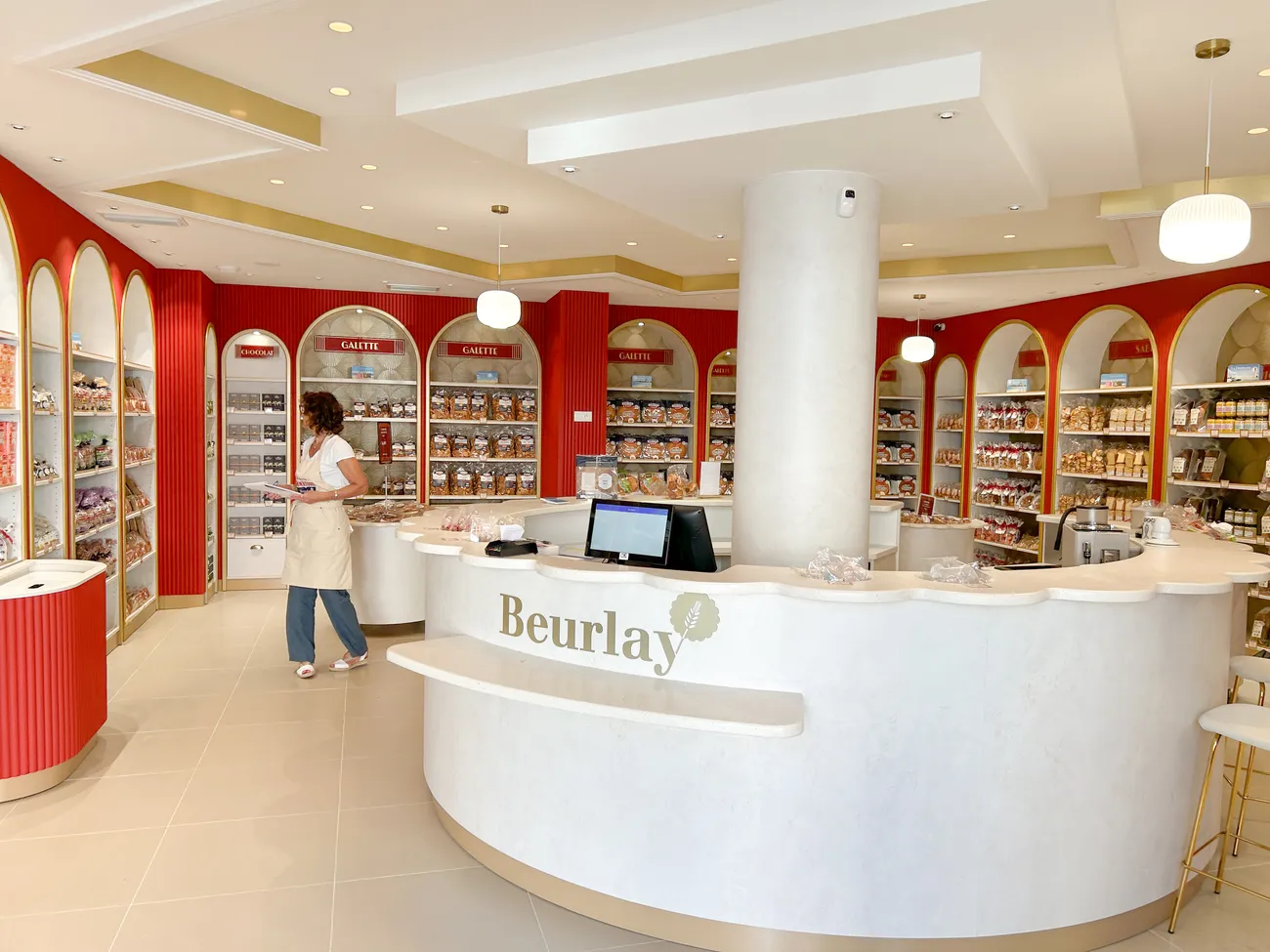 Agencement d’une boutique Beurlay