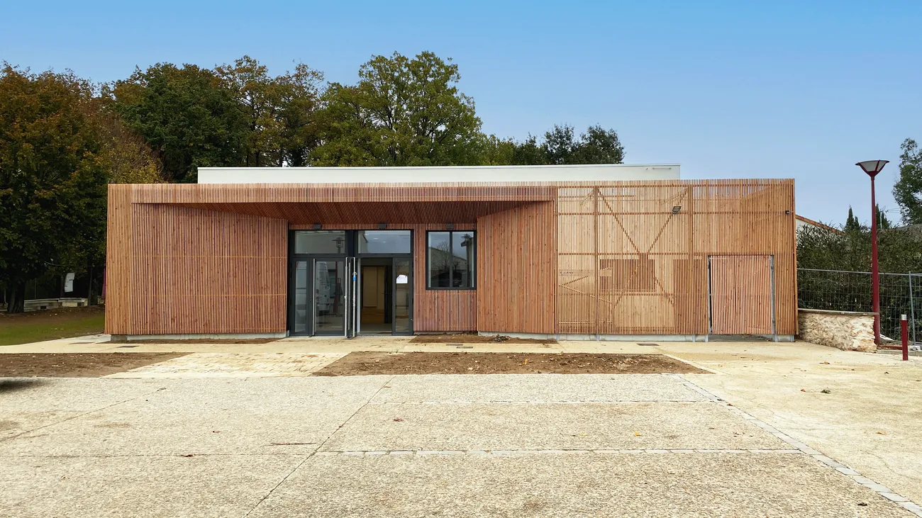 Restructuration et rénovation énergétique de la salle des fêtes Guillaume d'Aquitaine