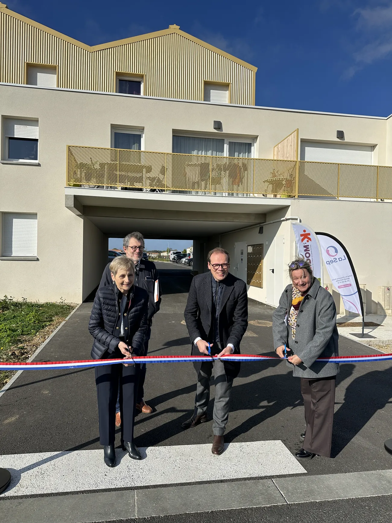 Inauguration de la résidence Joséphine Baker à Mignaloux-Beauvoir