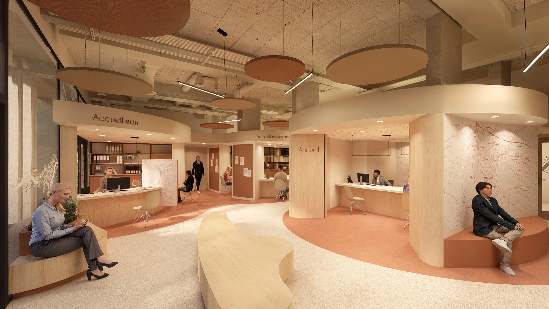 Aménagement de bureaux dans l'ancien hôpital Saint Charles