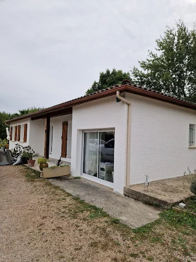 peinture extérieure facade refaite à Caussade