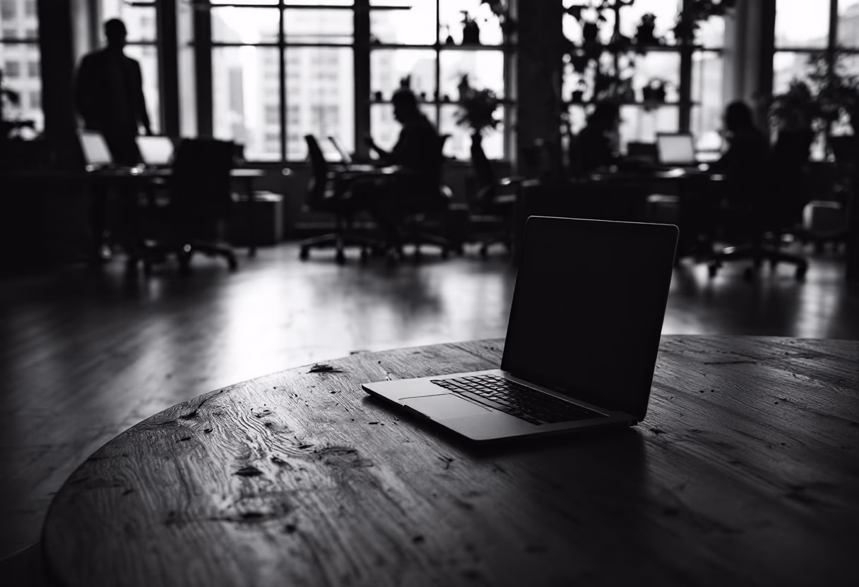 image of busy office environment (for a hr tech)