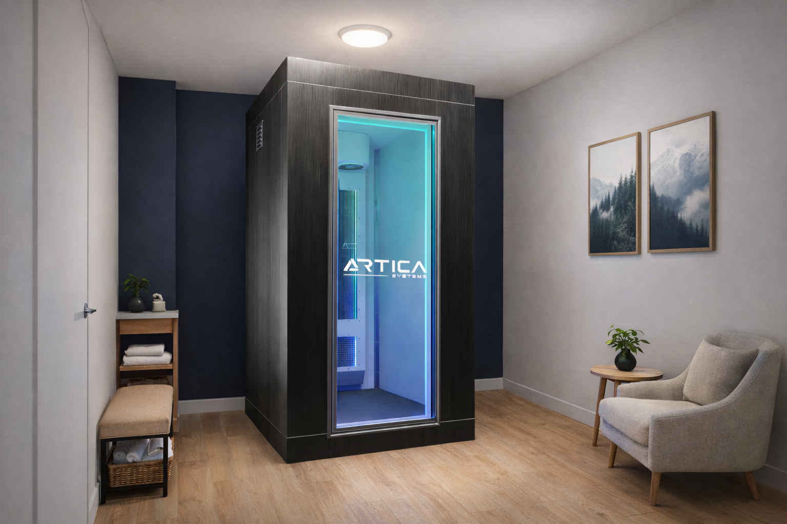 whole body cryotherapy chamber Nova Life VA