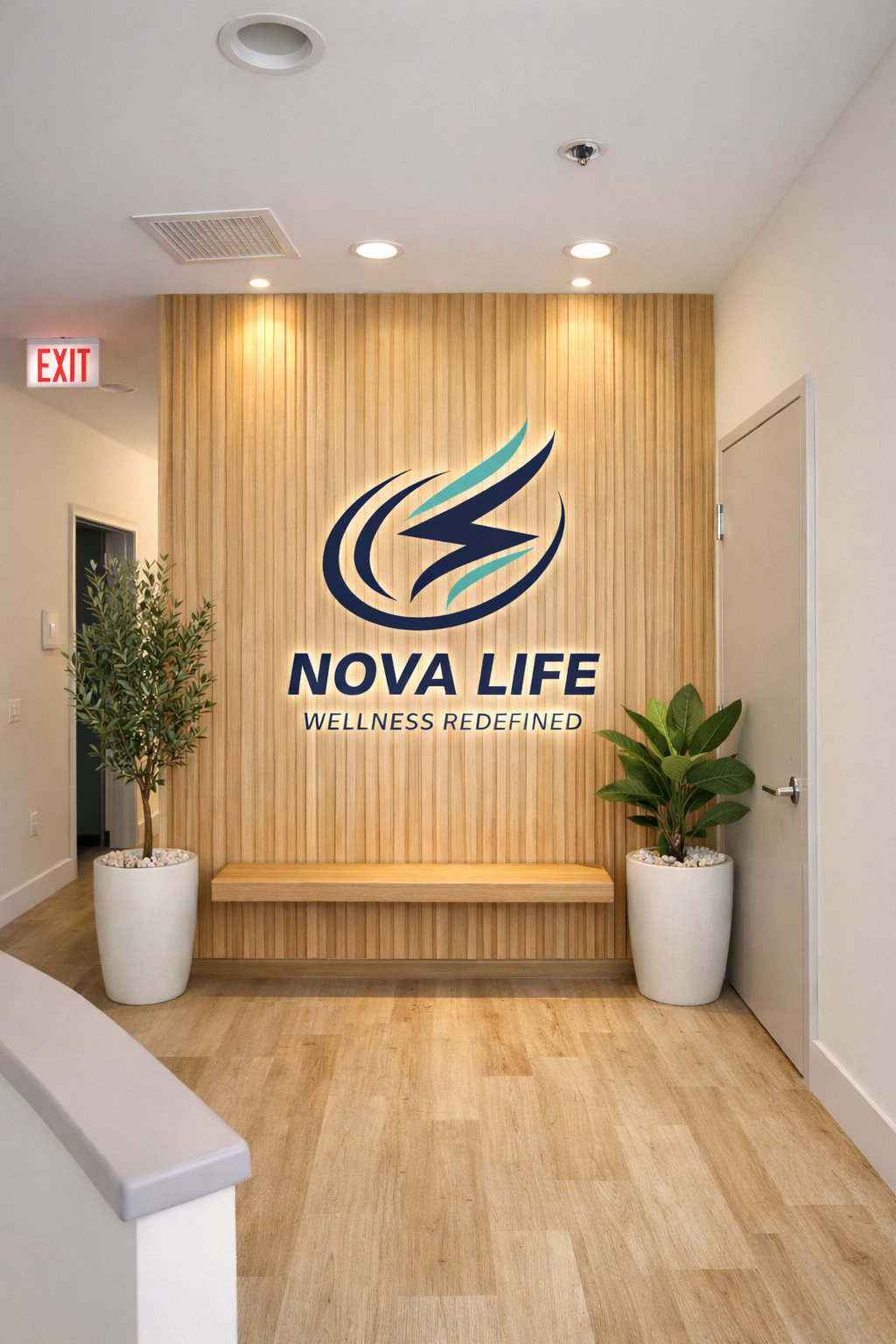 client receiving wellness therapy at Nova Life VA