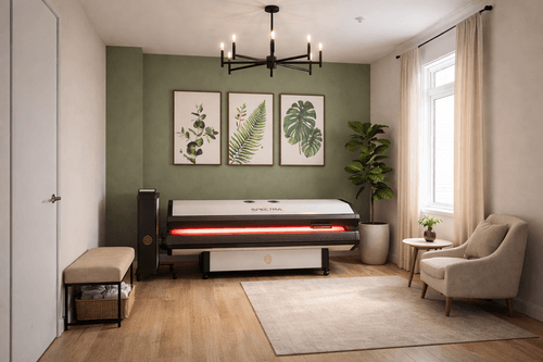 red light therapy treatment session Nova Life VA