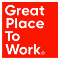 Badge with text 'Great Place To Work.'