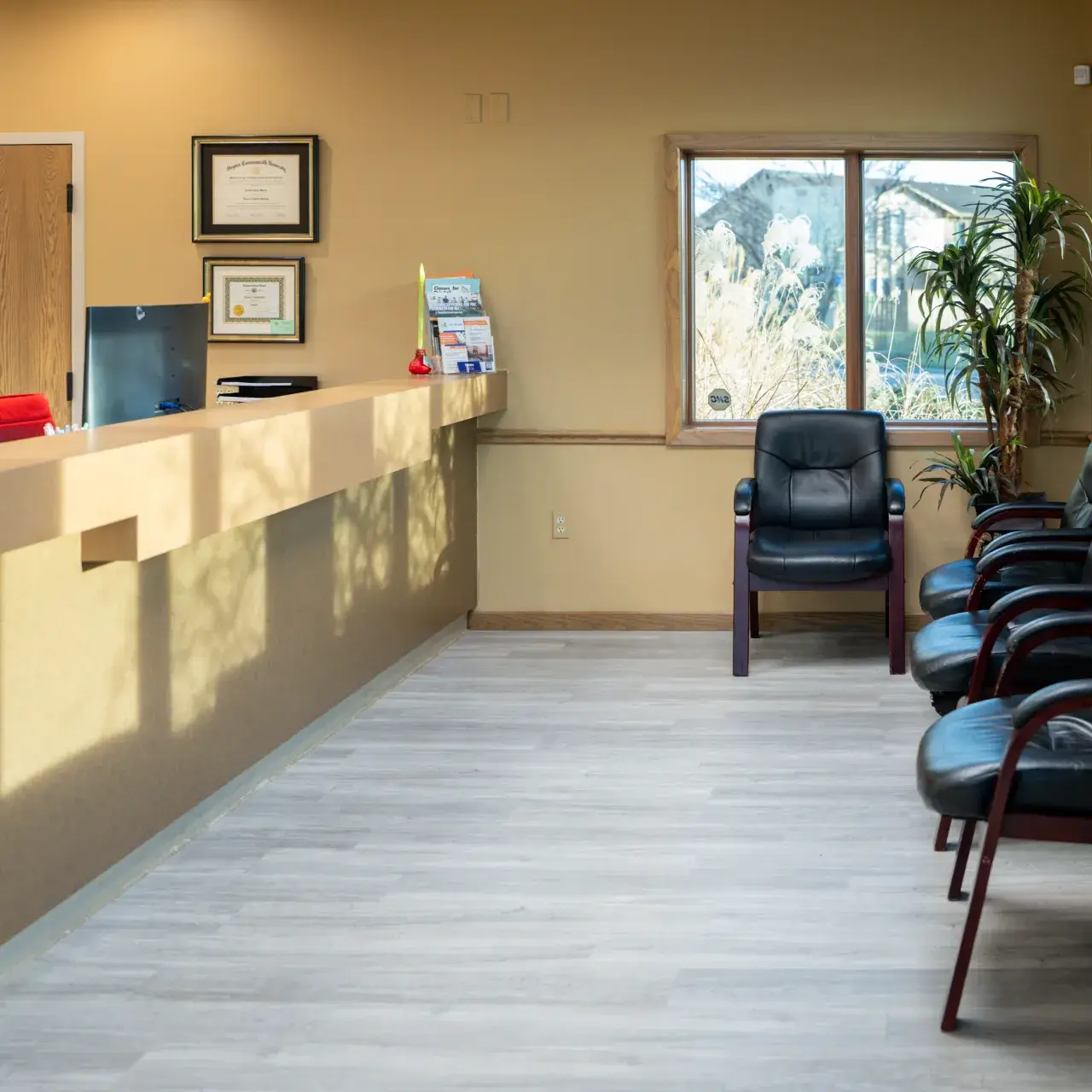 Waiting Room Area of Hutchinson Family Dental  in Hutchinson, KS
