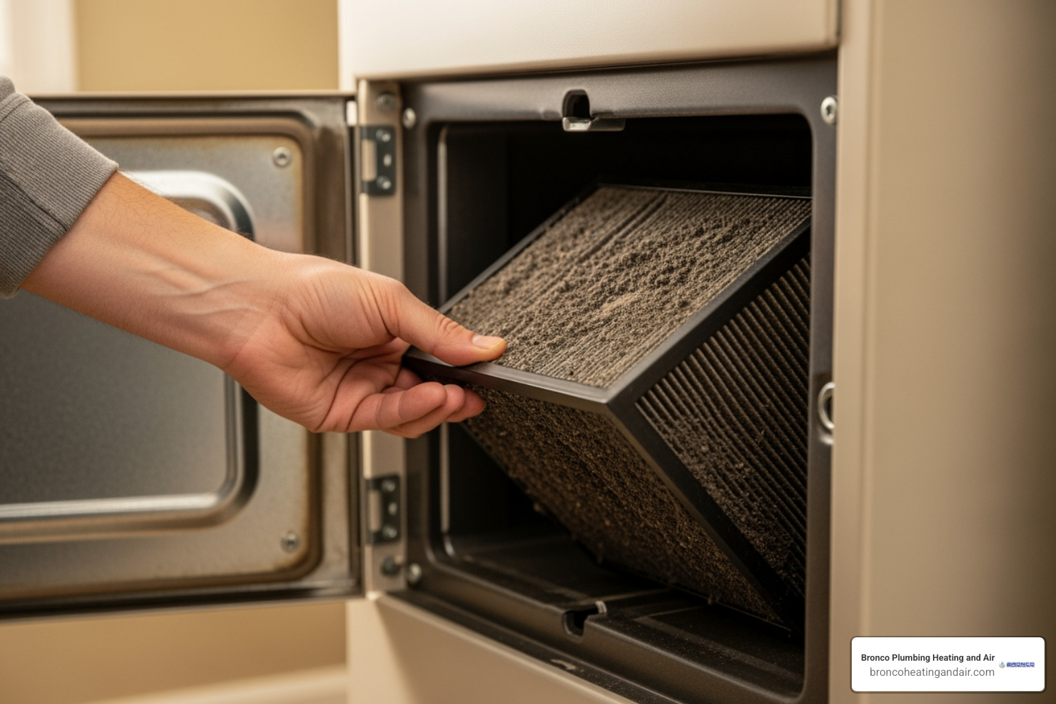 Infographic showing the top 5 reasons a furnace won't turn on: thermostat issues, tripped breaker, clogged filter, ignitor failure, and flame sensor problems, with simple troubleshooting steps for each - My furnace won't turn on. Find reliable heating repair technicians near Land Park.