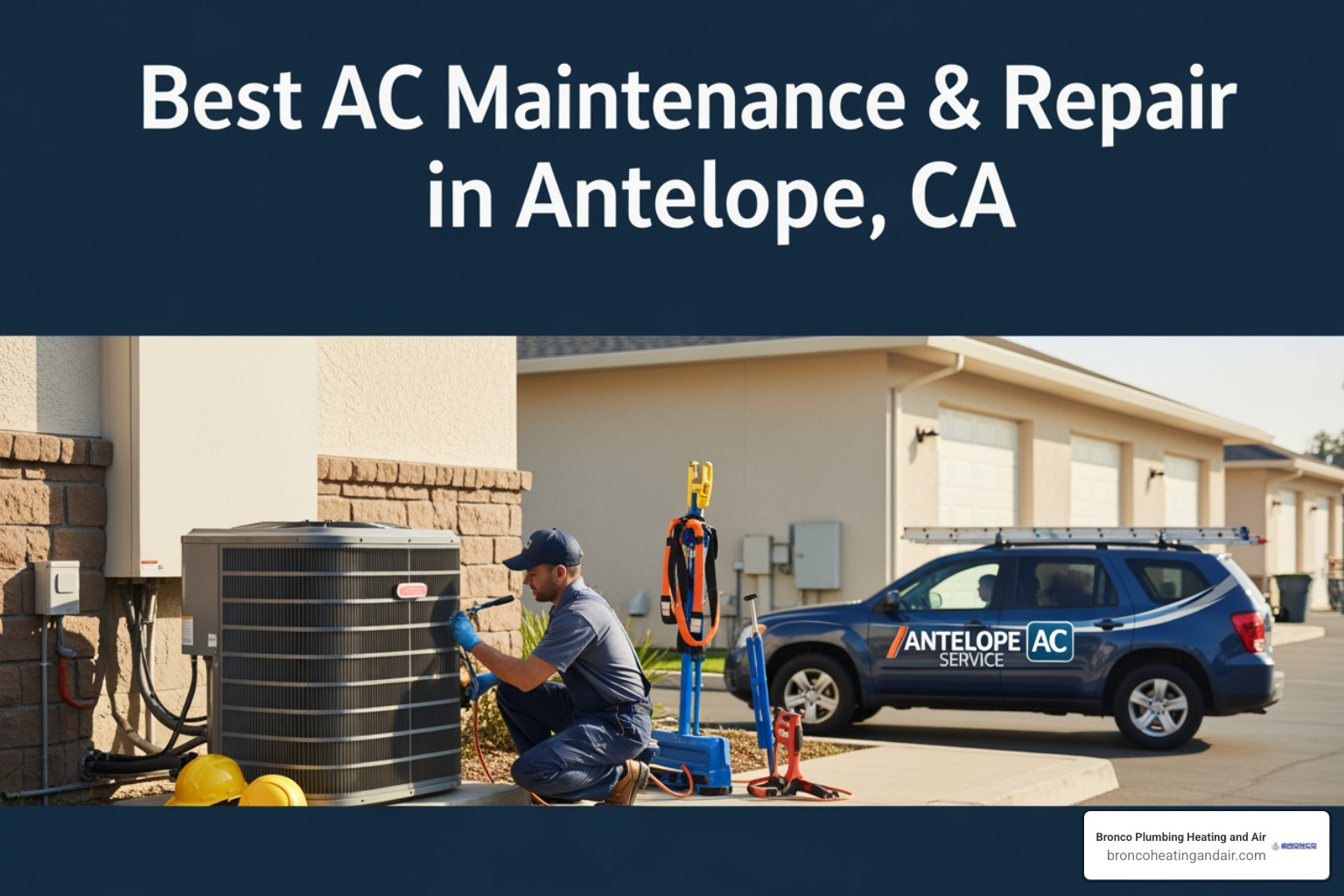 infographic showing key factors for choosing AC service in Antelope including technician qualifications, response time, climate expertise, maintenance frequency, and common local issues like dust and heat strain - best ac maintenance & repair in antelope, ca infographic showing key factors for choosing AC service in Antelope including technician qualifications, response time, climate expertise, maintenance frequency, and common local issues like dust and heat strain - best ac maintenance & repair in antelope, ca