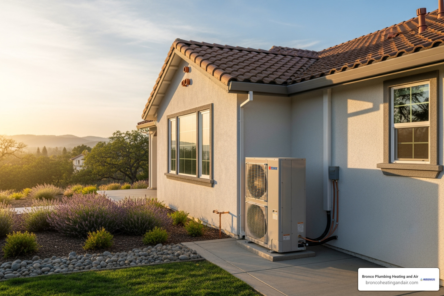infographic showing how heat pumps provide heating and cooling by transferring heat between indoor and outdoor units, with seasonal operation modes, energy efficiency ratings, and potential utility savings for Folsom climate - affordable heat pumps in folsom, ca
