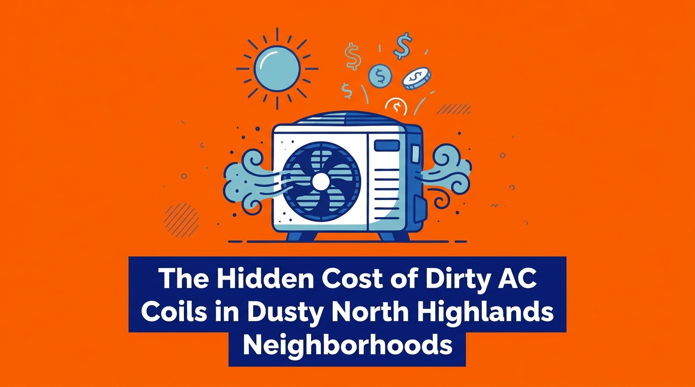The Hidden Cost of Dirty AC Coils in Dusty North Highlands Neighborhoods